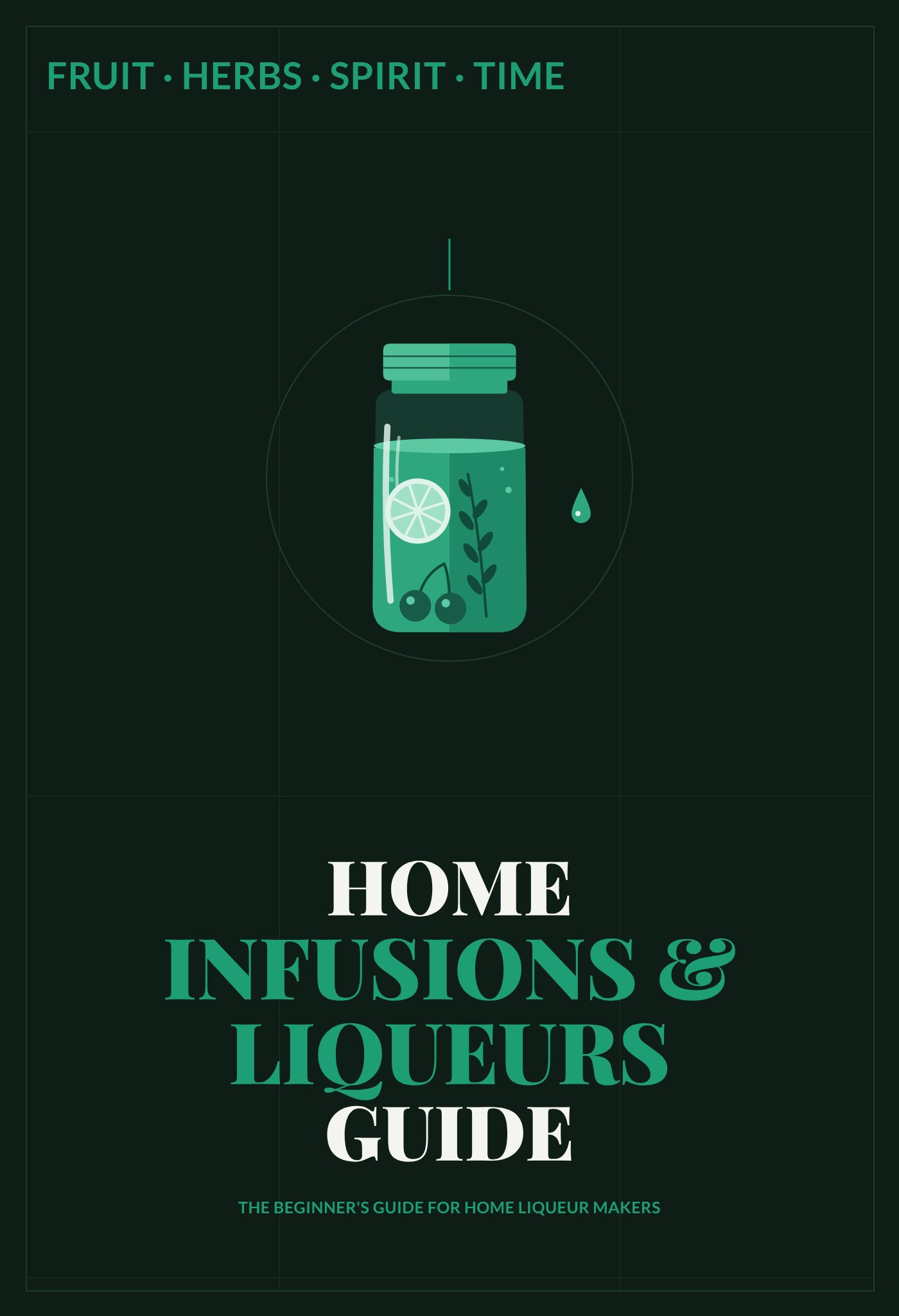 Home Infusions & Liqueurs Guide book cover
